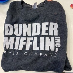 the office, dunder mifflin sweatshirt